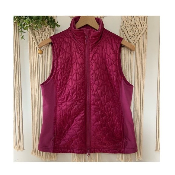 L.L. Bean Jackets & Blazers - L.L. BEAN Women's Quilted Thinsulate Full Zip Fitness Vest Size Small